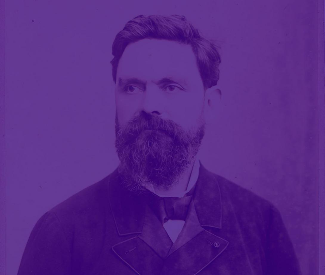 Portrait d'Alfred Boucher, circa 1900.