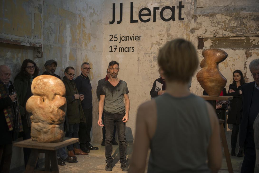 JJ Lerat, galerie Mercier, performance danse