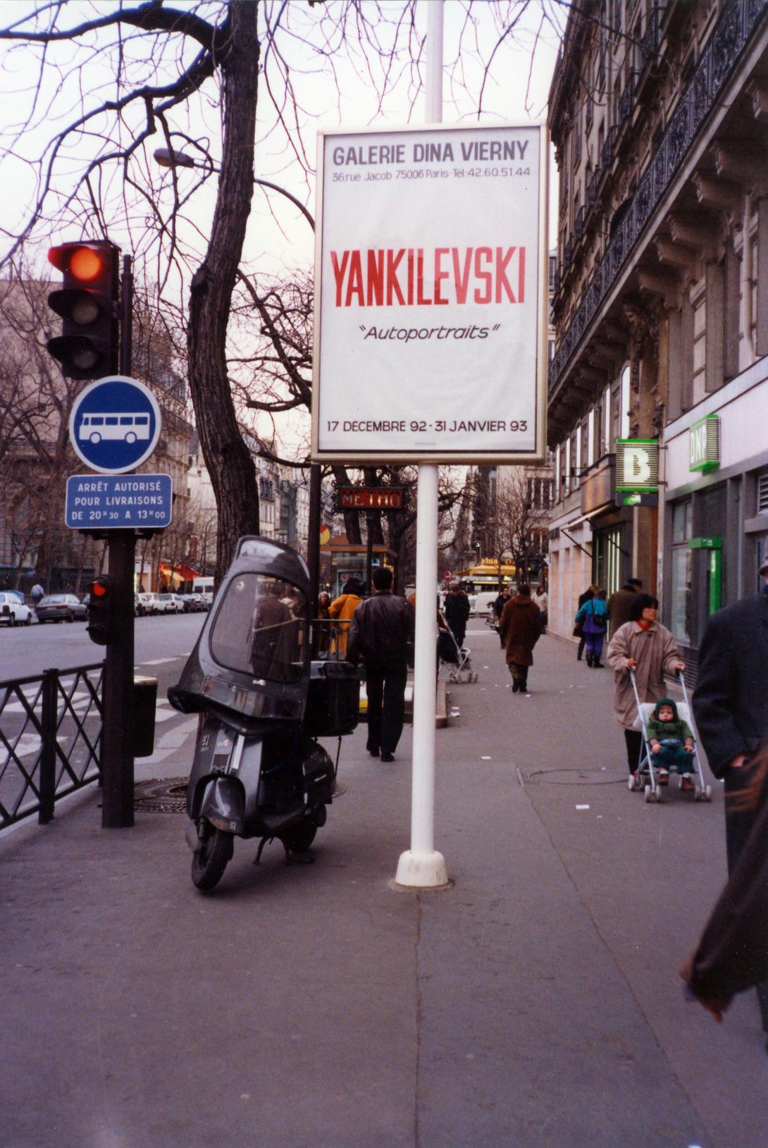 Vladimir Yankilevsky, in the street