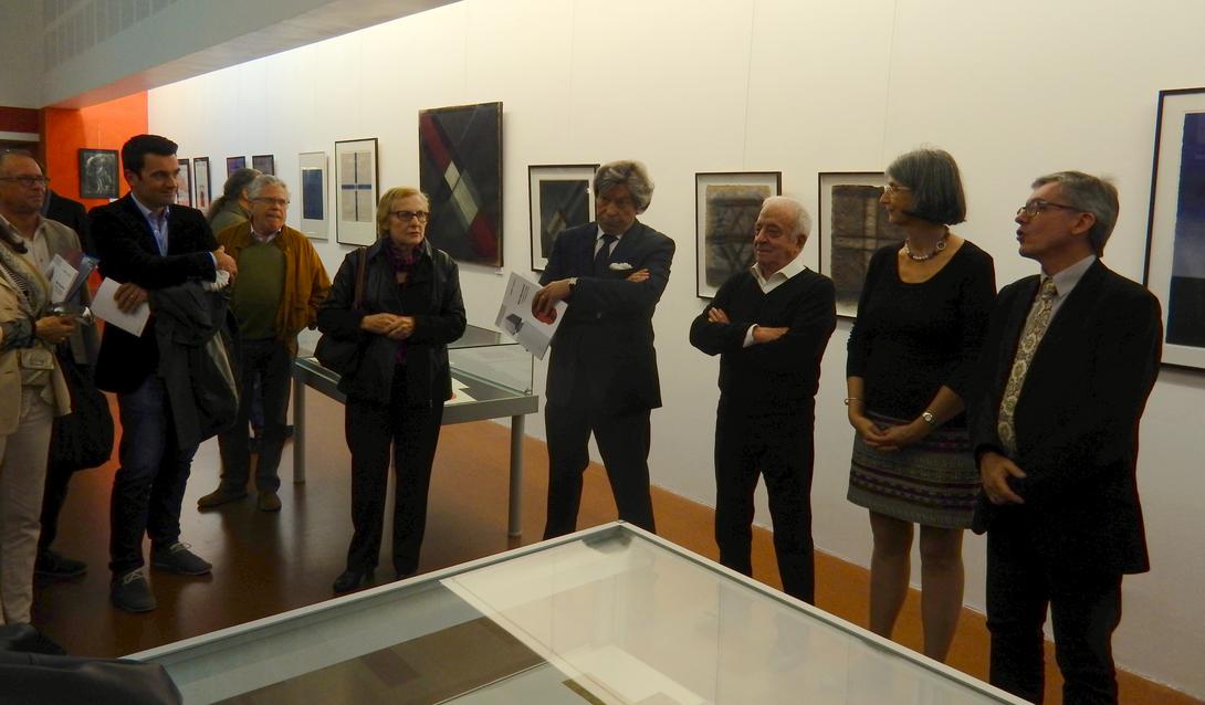 vernissage exposition Henri Maccheroni, vue 1