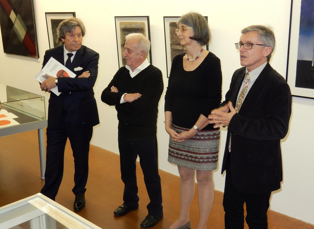 vernissage exposition Henri Maccheroni, vue 2