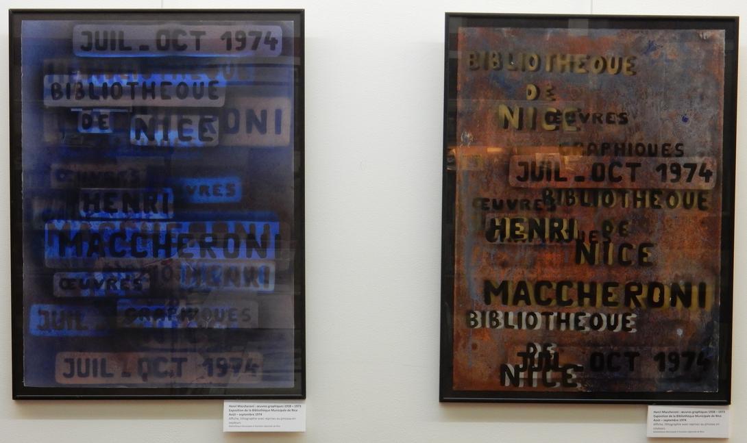 2 Affiches anciennes Henri Maccheroni