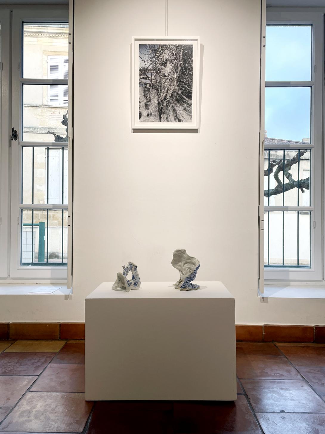 vue exposition Daniel Boursin musée Marzelles 2023