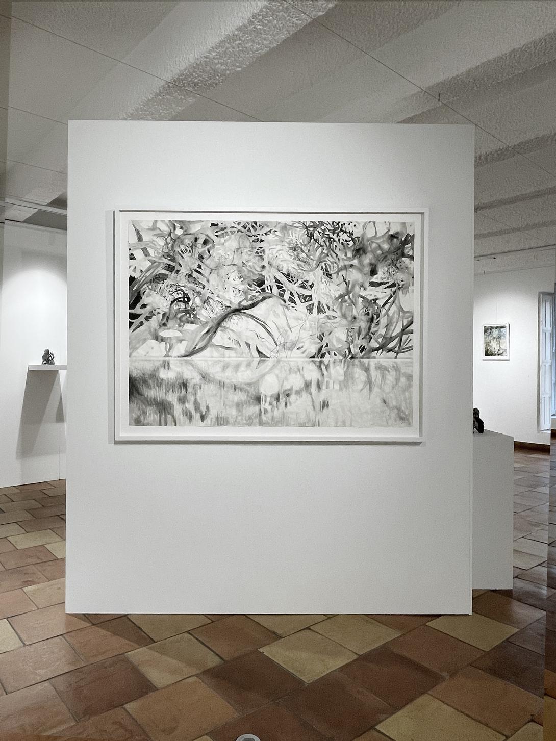 vue exposition Daniel Boursin musée Marzelles 2023