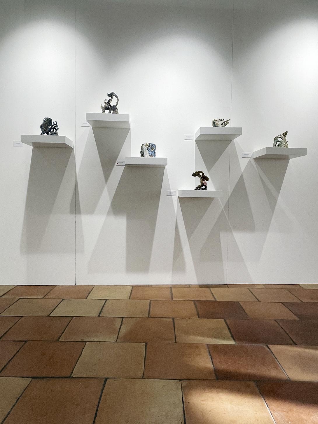 vue exposition Daniel Boursin musée Marzelles 2023