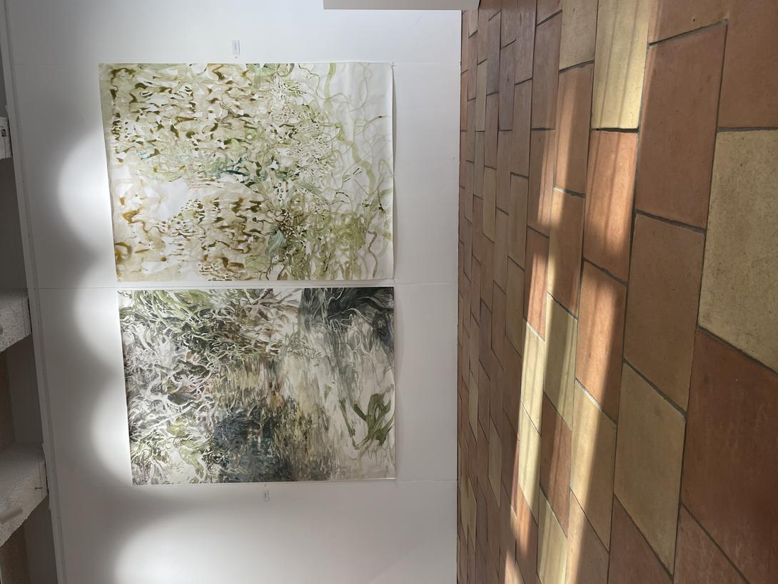 vue exposition Daniel Boursin musée Marzelles 2023