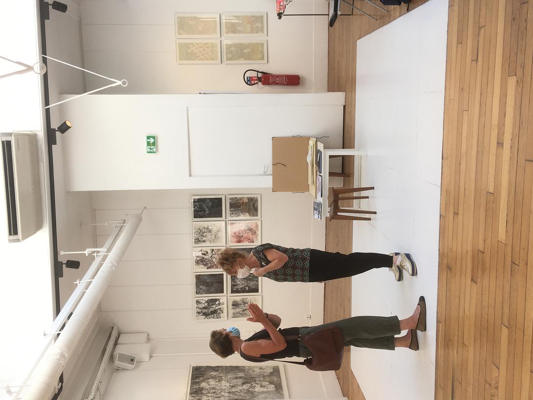 vue du stand à DDessin Paris 2020