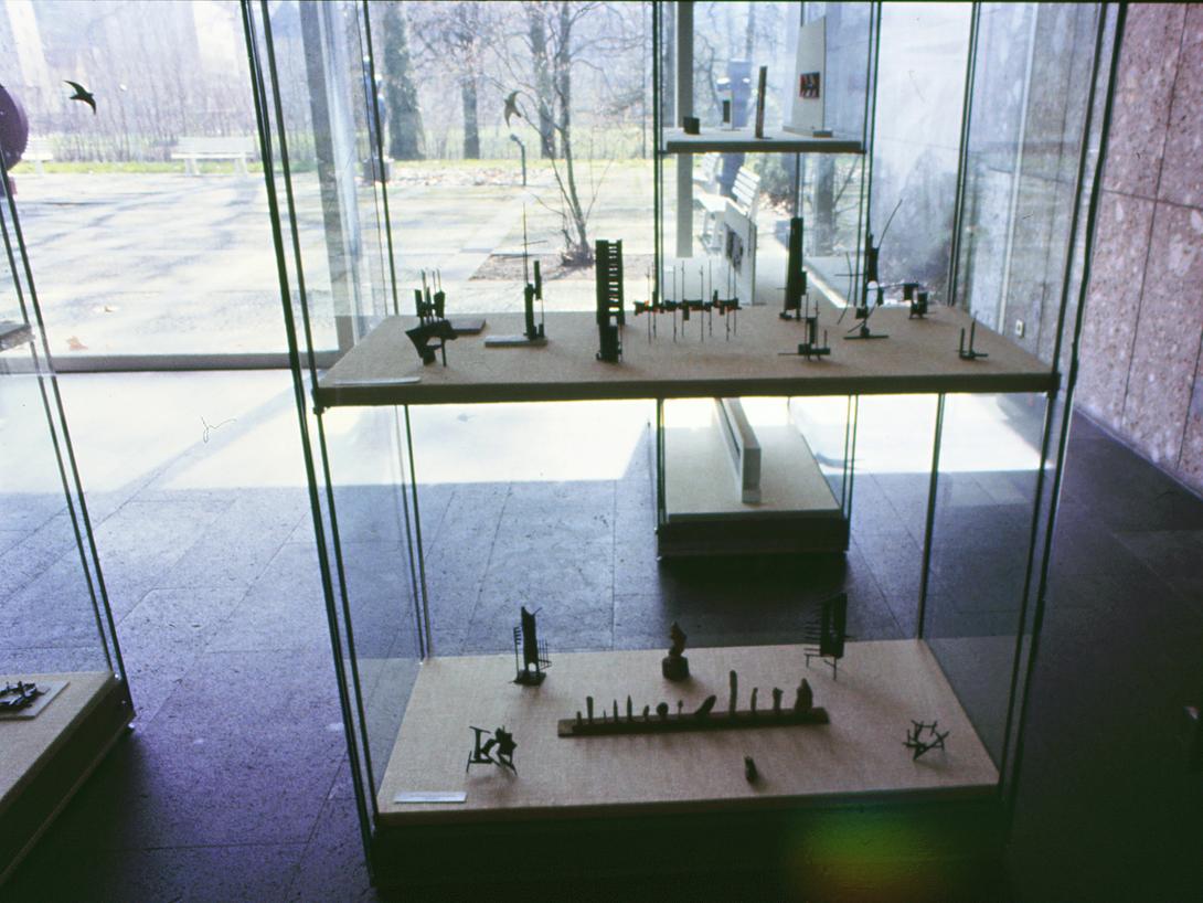 Marino di Teana Retrospective Saarland Museum Maquettes