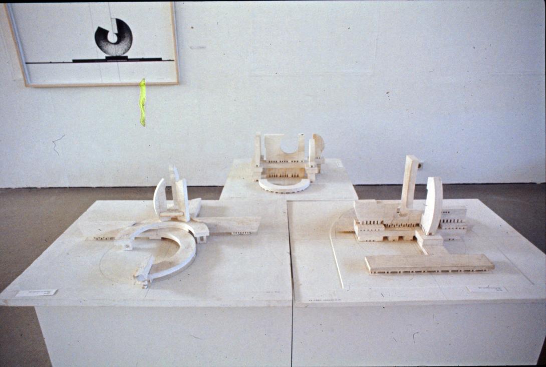 Marino di Teana Retrospective Saarland Museum Maquettes