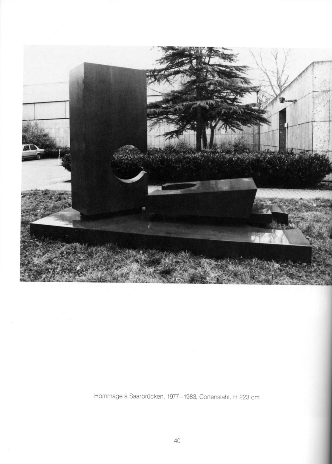 Marino di Teana Retrospective Saarland Museum Exterieur