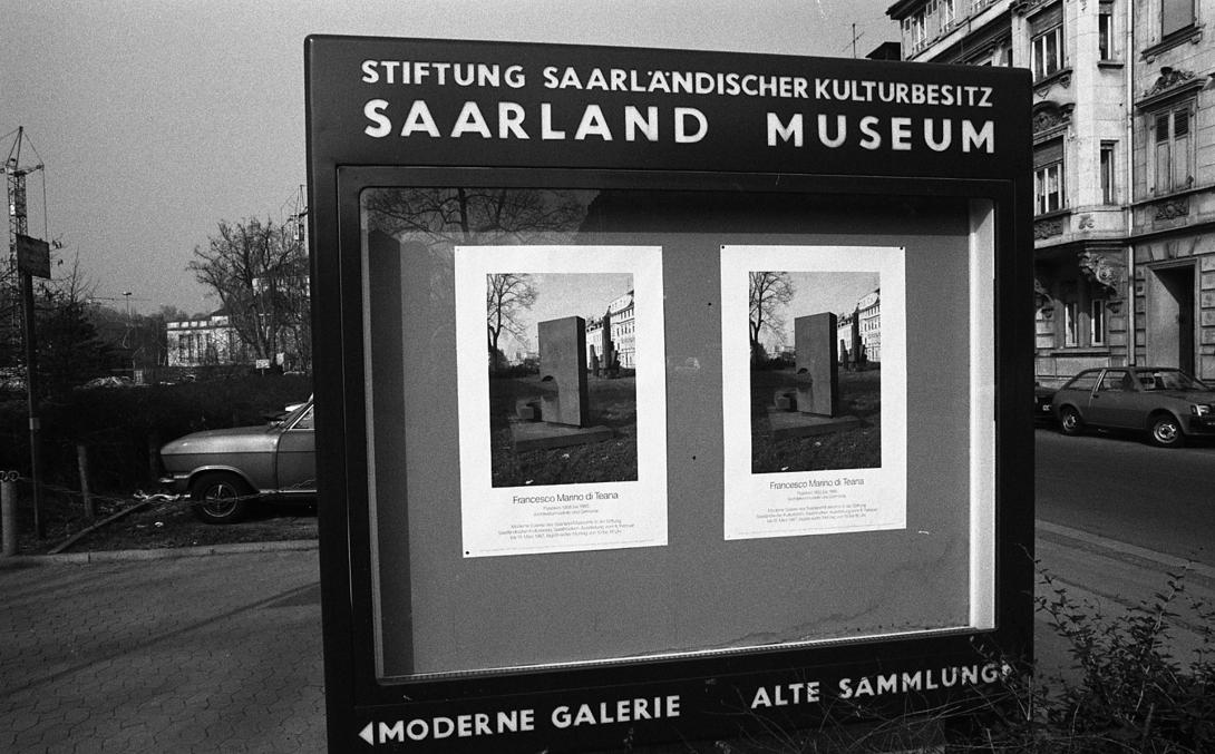 Marino di Teana Retrospective Saarland Museum Exterieur