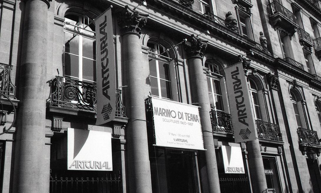 Exposition Marino di Teana Artcurial L'Oréal Matignon 1988