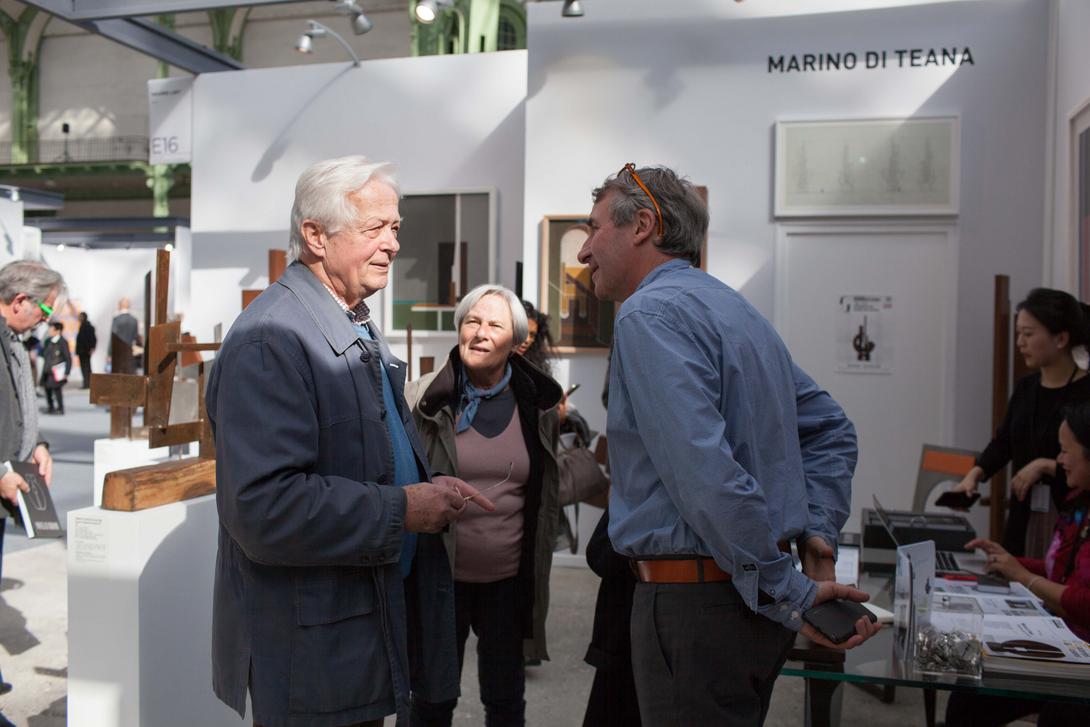 Le public au One Man Show Marino di Teana Art Paris 2019