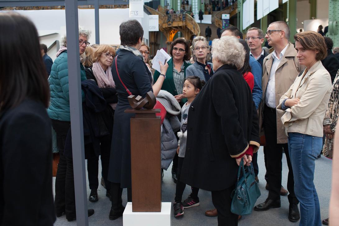Le public au One Man Show Marino di Teana Art Paris 2019