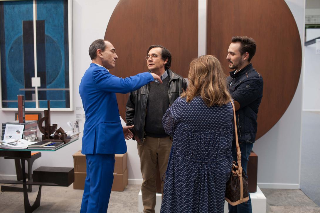 Le public au One Man Show Marino di Teana Art Paris 2019