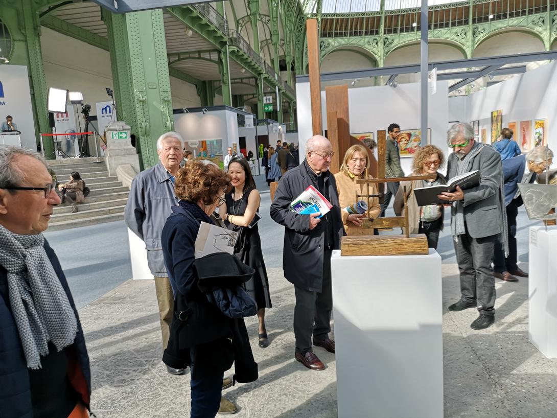Le public au One Man Show Marino di Teana Art Paris 2019