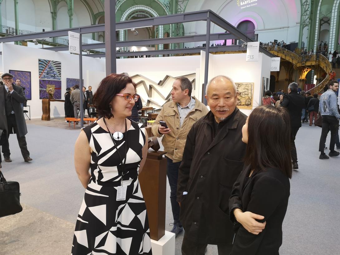 Le public au One Man Show Marino di Teana Art Paris 2019