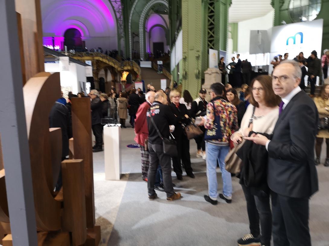 Le public au One Man Show Marino di Teana Art Paris 2019