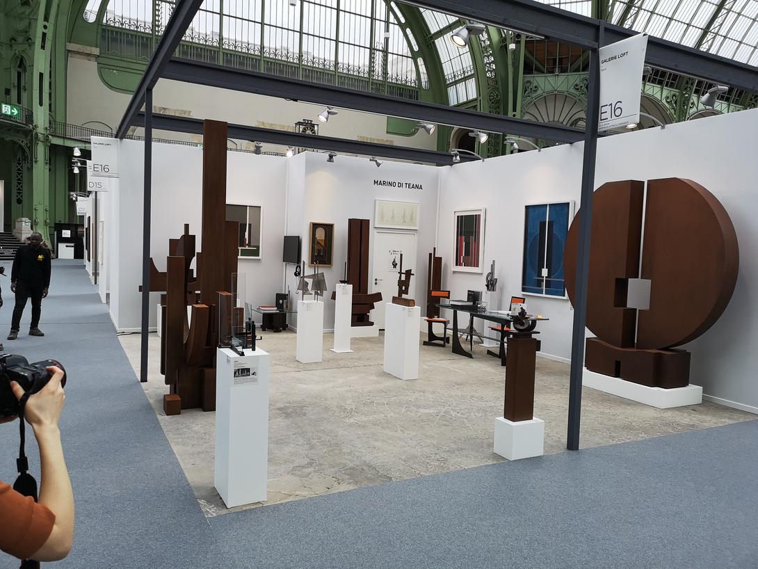 Marino di Teana One Man Show Art Paris 2019 Grand Palais vue d'ensemble