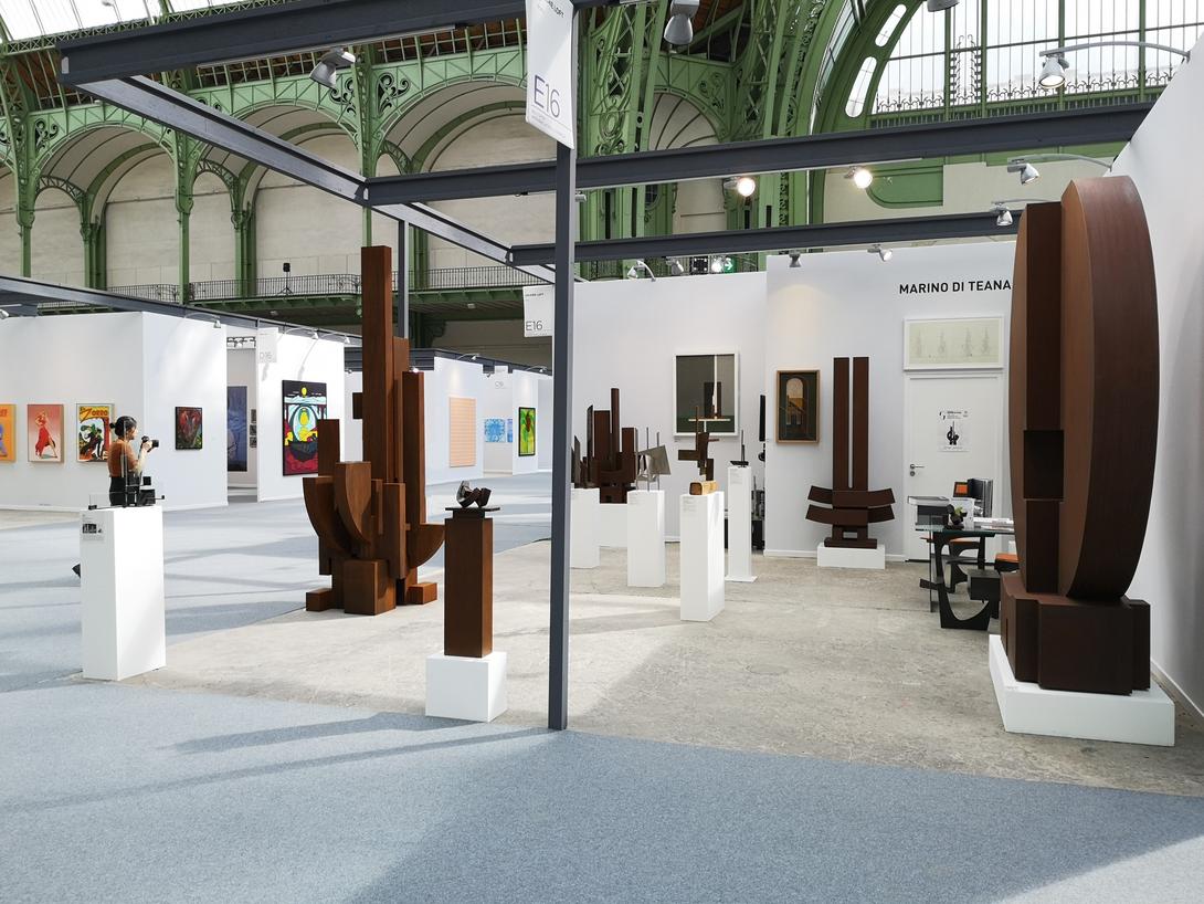 Marino di Teana One Man Show Art Paris 2019 Grand Palais vue d'ensemble