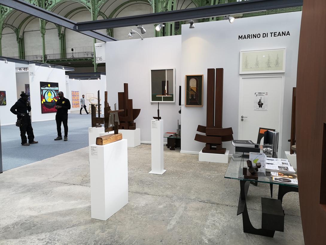 Marino di Teana One Man Show Art Paris 2019 Grand Palais vue d'ensemble
