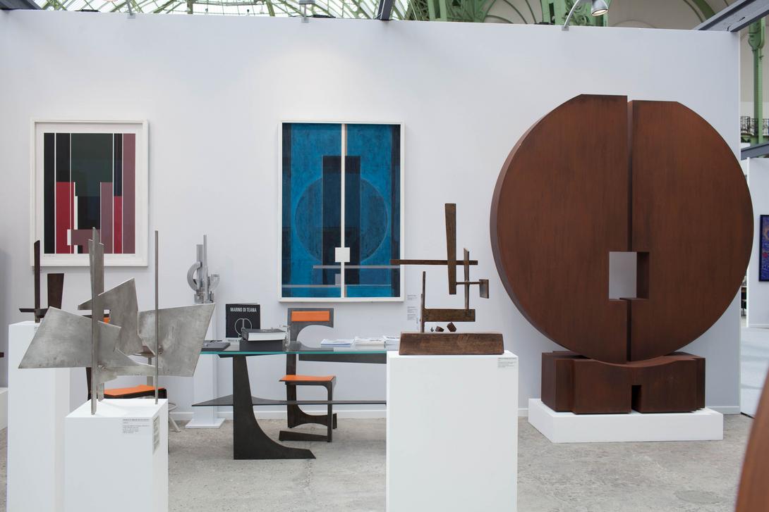 Marino di Teana One Man Show Art Paris 2019 Grand Palais vue d'ensemble
