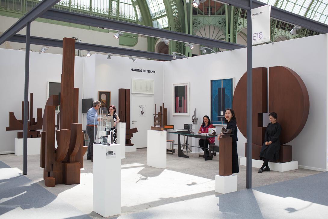 Marino di Teana One Man Show Art Paris 2019 Grand Palais vue d'ensemble