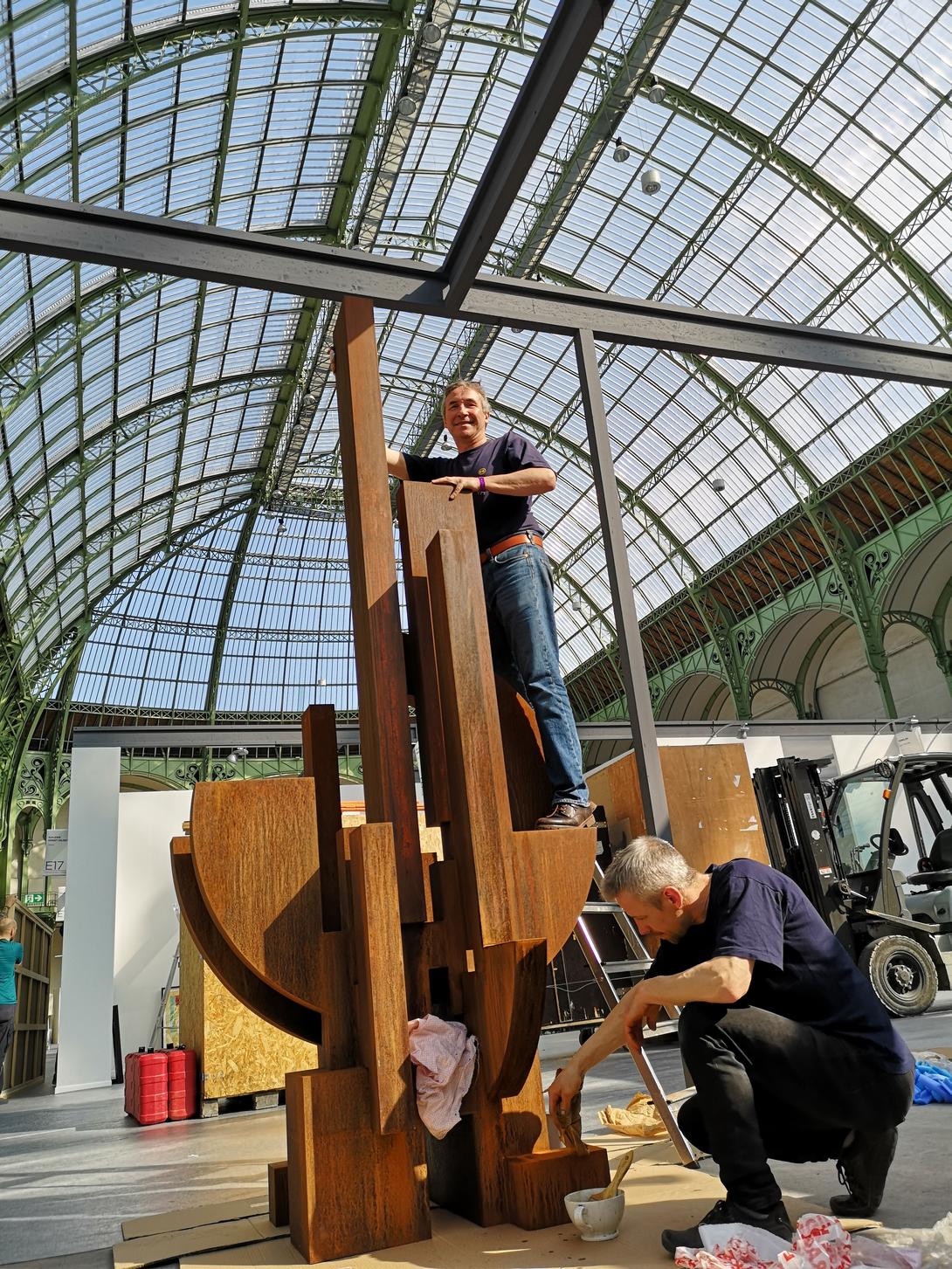 Art Paris 2019 Grand palais Equipe Galerie Loft