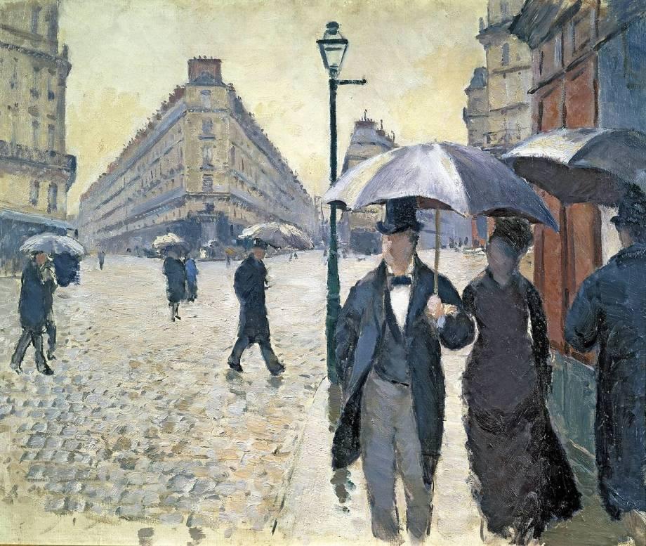 Sous la pluie, peindre, vivre et rêver
