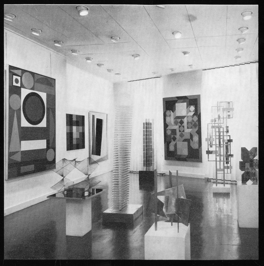 œuvres d'art exposition Galerie Denise René 1969