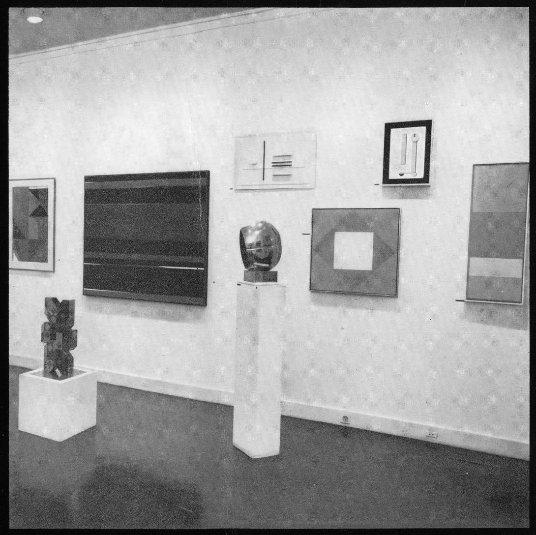 œuvres d'art de l'exposition Galerie Denise René 1969