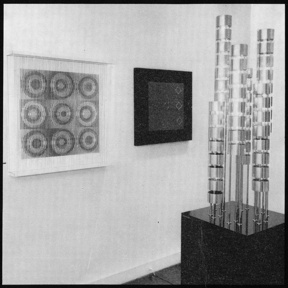 œuvres d'art de l'exposition Galerie Denise René 1969