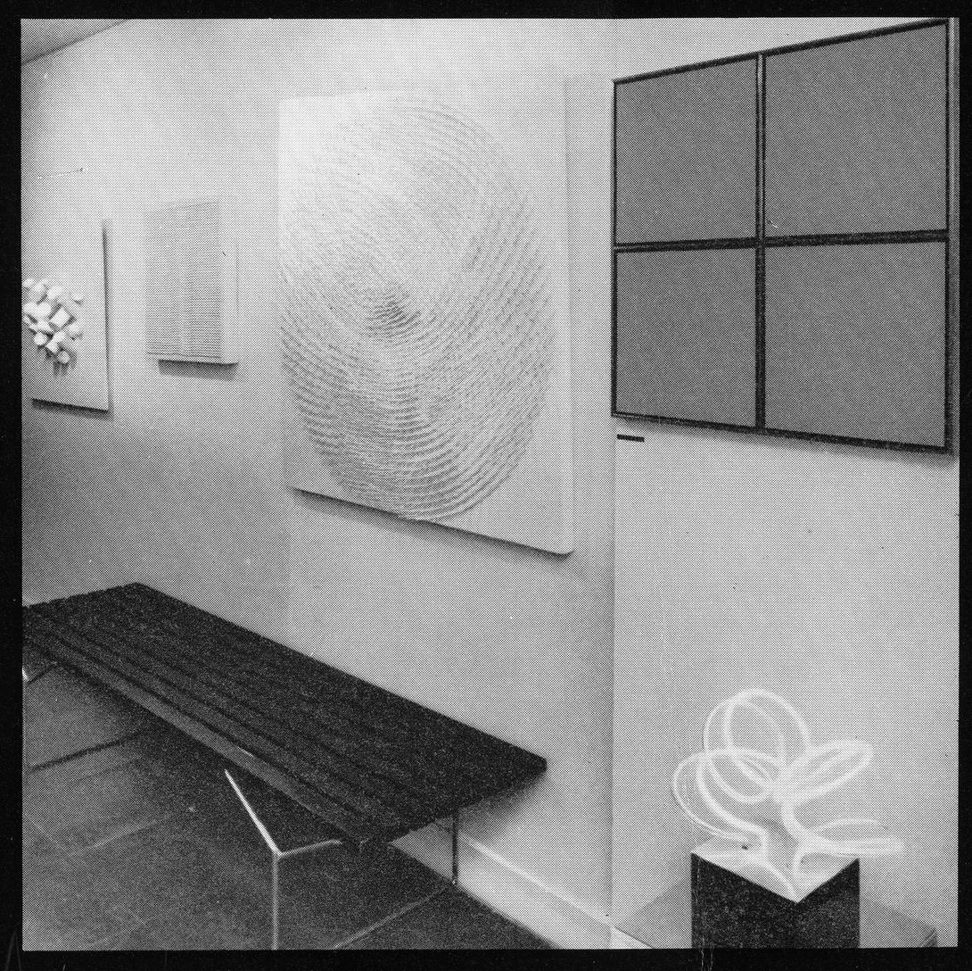 œuvres d'art de l'exposition Galerie Denise René 1969