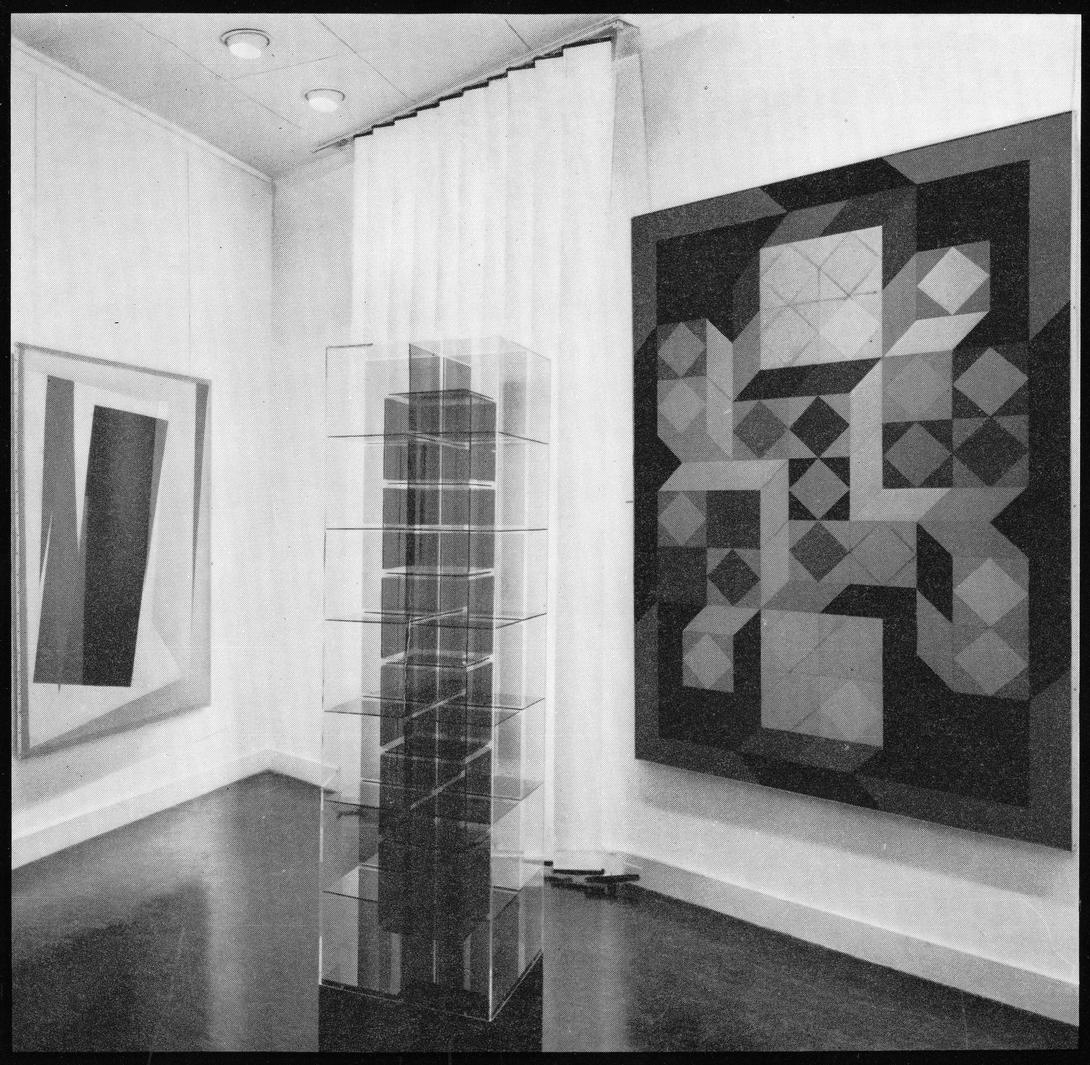 œuvres d'art de l'exposition Galerie Denise René 1969