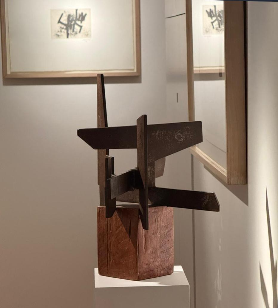 Exposition Chillida Marino di Teana Galerie Van Riel Buenos Aires