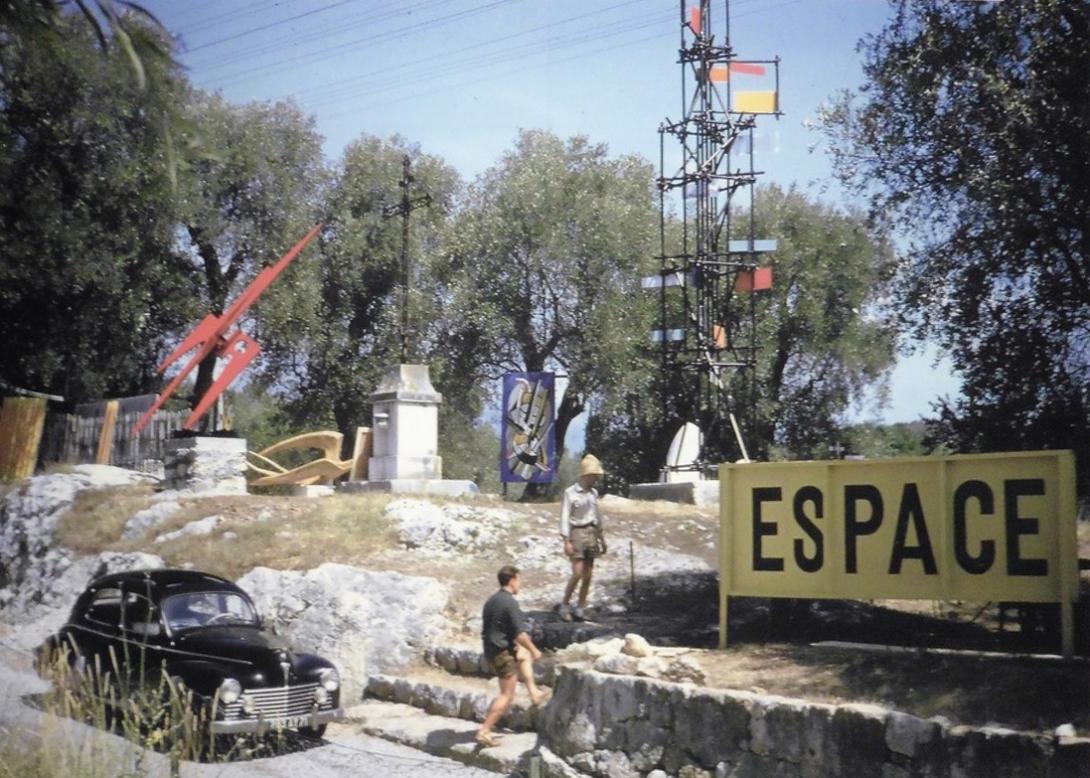 Exposition groupe Espace, Biot, 1954.