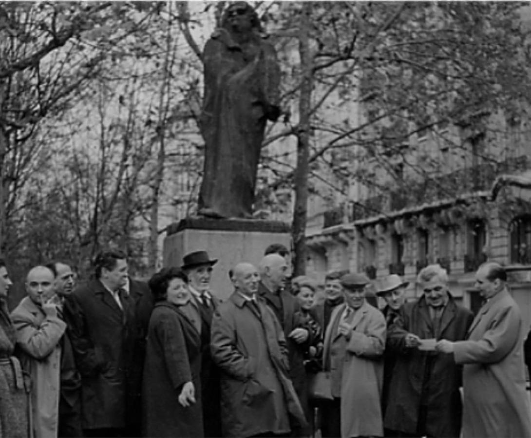 De gauche à droite : Colette Maiffret, Charles Auffret, René Aberlenc, Jean Carton, René Babin, Juliette Carle, Paul Cornet, Raymond Corbin, Jean Ozouf, Gudmar Olovson, Françoise Salmon, Louis Derbré, Marcel Damboise, Léon Indenbaum, Léopold Kretz, Raymond Martin. 