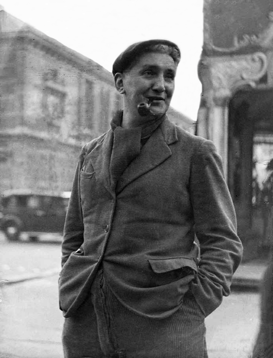 Luis Vargas Rosas à Paris, 1937.